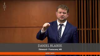 Blaikie's Speech and Debate on Bill C-56 at Third Reading