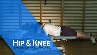 Prone Hang | Knee Surgery Post-Op Physio & Exercise