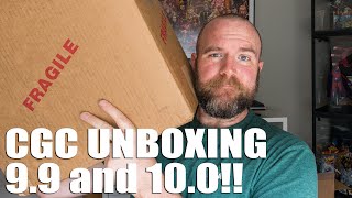 CGC Unboxing (X-Men, J Scott Campbell Exclusives, Star Wars... 9.9?? 10.0??)