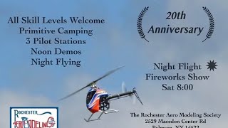 The 20th Annual Northeast Model HelicopterJamboree Aug 25th - 27th 2023