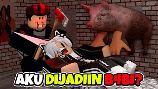 AKU MAU DIJADIIN MAKANAN B4BI BERTANGAN MANUSIA? 🤮 | Roblox The Butchery