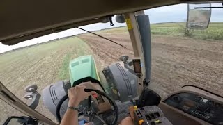 Cab view | John Deere 8230 + Farmet Softer 6