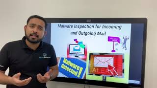 How an Email security system can inspect for Malware in Incoming and Outgoing mail?