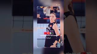 zehra gunes Turkish volleyball player #shorts #türkiye #zehragunes