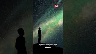 Enchanting Nights: Exploring Canada's Vast Dark Sky Preserve | #Shorts