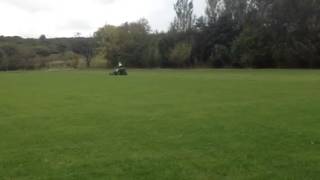 MAJOR Synergy Mower cutting at high speed