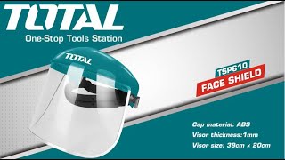 TOTAL Face shield TSP610