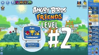 Angry Birds Friends Tournament Level 2 Week 176 Power Up Highscore Walkthrough