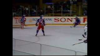 Rangers Maple Leafs Recap 3/14/1990