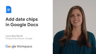 Add date chips to Google Docs