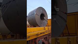 steel coil का transport कैसे करते है | hindi shorts| #shortsfeed #shortvideos #viral #shorts