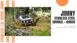 Breathing Easier with a STAINLESS STEEL JIMNY SNORKEL & AIRBOX