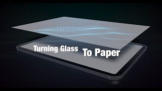 【Green Onions Supply】 PaperTexture Film for All-Series iPad - Paperlike Screen Protector