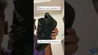 New Jordan 4s the black cats