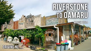 Driving New Zealand: Riverstone to Oamaru | 4K