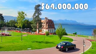 Touring a $64,000,000 LAKE GENEVA Mansion