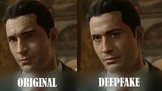 Cüneyt Arkin  Mafia Definitive Editon Comparison #cüneytarkin #mafia #deepfake