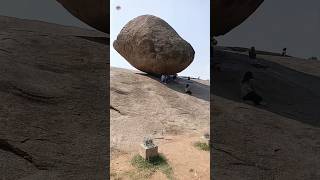 Incredible!!! Tell me if this doesn't amaze you| Krishna's Butter Ball- Mahabalipuram | #shorts