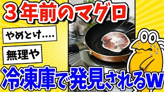 【2ch面白いスレ】3年前のマグロが冷凍から出てきた！→料理していくｗｗｗ