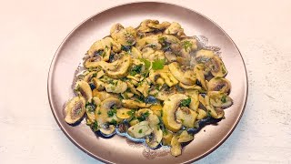 طريقه صحيه ولذيذه لاعداد فطر 😍 بطريقه ذي سوف تصبح من عشاق الفطر 🤤🤤Healthy mushrooms