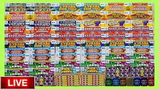 🔴LIVE🔴 NEW & OLD SCRATCH CARDS 💰💰 #scratchcards #livestream #scratchcardsuk