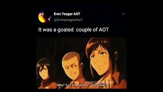 The most Missed Couple👩‍❤️‍👨💔😭of AOT | Anime Shorts 🔥| Attack on Titan