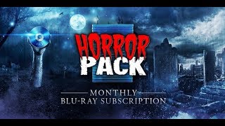 Horror pack November 2017 Unboxing