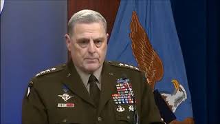 Gen. Milley: There was nothing that indicated a collapse of this army and this government in 11 days