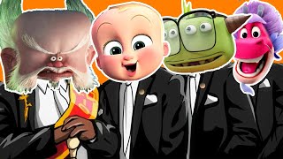 Hotel Transylvania 4 & The Boss Baby 2 & Monsters At Work & Wish Dragon -Coffin Dance Meme