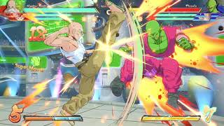 DBFZ S4 Master Roshi back flip link sparkless ki blast loop 90 hits