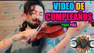 Video de cumpleaños de Santiago Vokram para Piñä (Rokkerz)