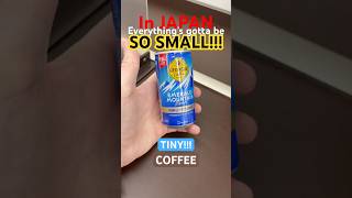 Things in JAPAN are so SMALL!!!