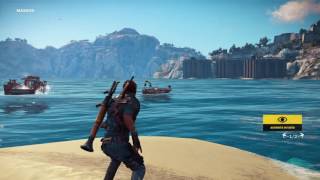 Just Cause 3_giro 360º della barca