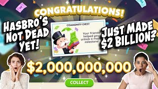 Hasbro's Monopoly Go Made $2 BILLION? In 10 Months?