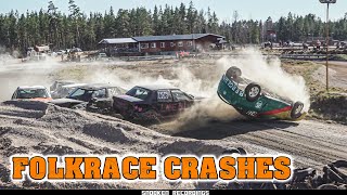 Lessebo folkrace Finaler Del 1 || Crash and action