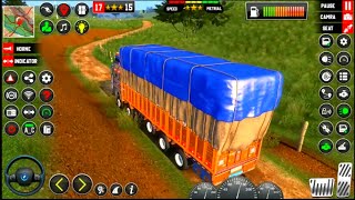 Indian Mountain Truck Drive Simulator | Indian Mountain Heavy Cargo Truck | Gameplay