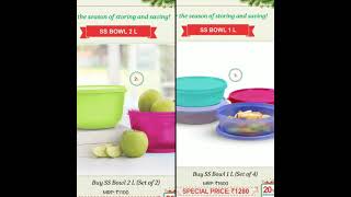 Tupperware Refrigerator Containers