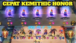 META VALE SKILL 1 TERGAMPANG TERSIMPEL BUAT KEMITHIC HONOR TERBARU 2024||COMBO MAGIC CHESS