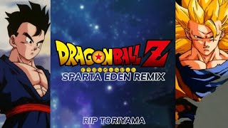 (Tribute to Akira Toriyama - DBZ) Gohan and SSJ3 Goku - Sparta Eden Remix