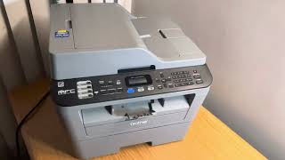 Brother MFC-L2700DW Printer Complete w/ NEW Toner & NEW Drum! CLEAN !!!