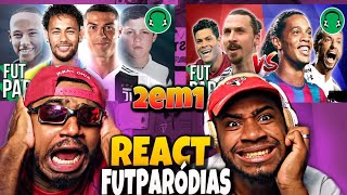 REACT - FUTPARÓDIAS 🎵 SONHO DE SER JOGADOR 😱