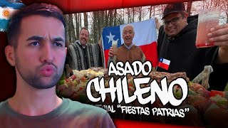 ARGENTINO REACCIONA A ASADO TRADICIONAL CHILENO (PARTE 2) 🇨🇱😱🇦🇷