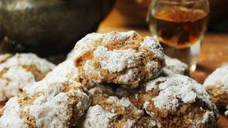 Amaretti Cookies | How To Make Amaretti Cookies | Almond Cookies - Recipe Videos