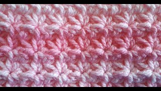 CROCHET THE TRINITY STITCH IN THE ROUND, IDEAL FOR HEADBANDS, COWLS, HATS ETC.