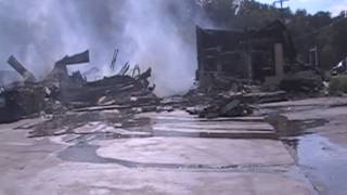 Tellico Plains Fire on 8/21/07,  burned for Days