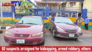 POLICE: Kidnappers, murderers, armed robbers arraign in Enugu....@herotvng