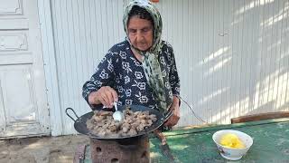 Rural life How to cook beef liver on sadj