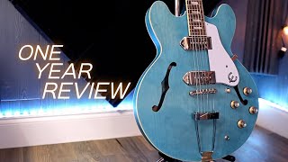 Epiphone Casino Worn: One Year Review!