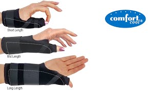 Comfort Cool® Thumb Spica Orthosis - 3 lengths Mold Instructions by North Coast Medical