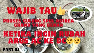 Tutorial Gulung Spul Fuel Wave Yang Benar Di Astrea Grand